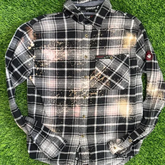 🦁 Detroit Lions Bleached Flannel - Picture 2 of 4